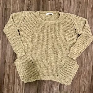Oatmeal acrylic sweater